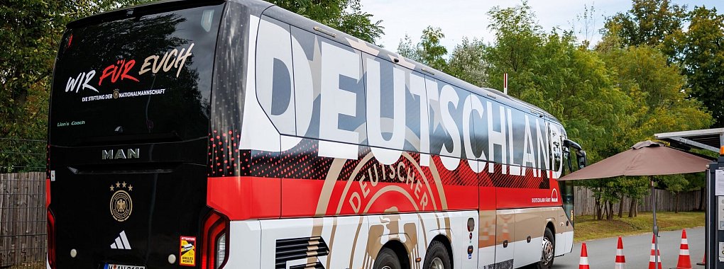 Zurück im Homeground: Die deutsche Fußball-Nationalmannschaft. - © Daniel Karmann/dpa