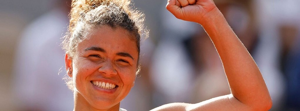 Darf sich auch im Doppel &uuml;ber den Einzug ins Finale freuen: Jasmine Paolini. - &copy; Jean-Francois Badias/AP/dpa