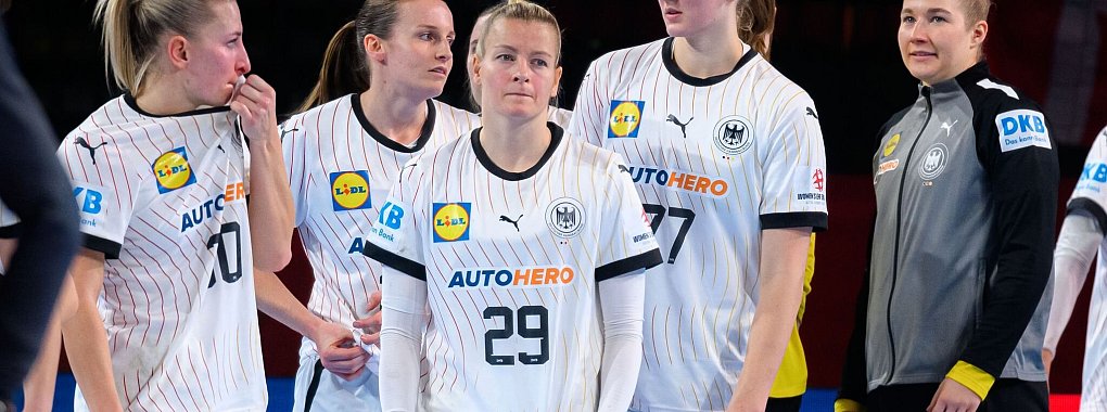 Die deutschen Handballerinnen haben bei der EM keine realistische Chance mehr auf das Halbfinale. - © Marco Wolf/dpa