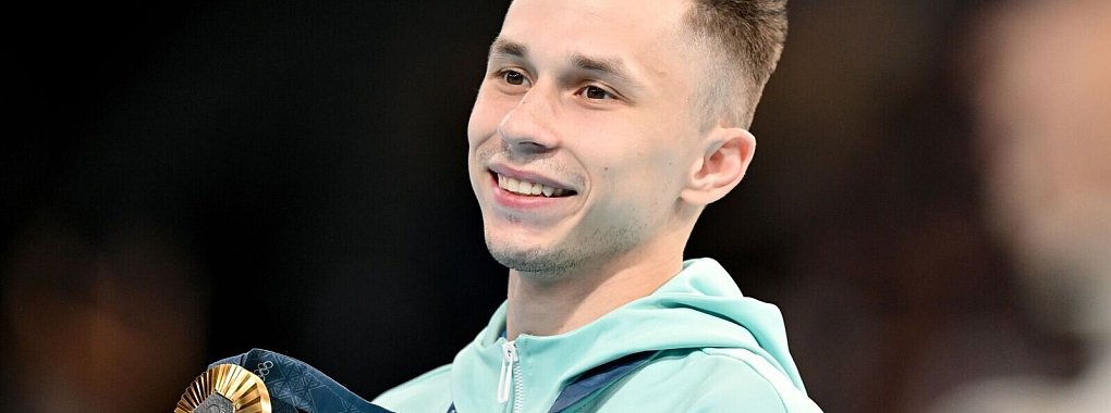 Iwan Litwinowitsch gewinnt Gold als neutraler Athlet. - &copy; Marijan Murat/dpa