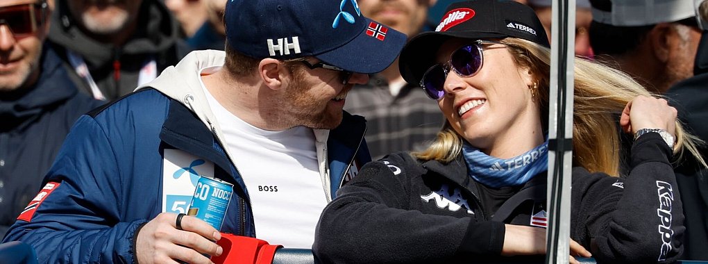 Sind seit rund drei Jahren ein Paar: Mikaela Shiffrin und Aleksander Aamodt Kilde. - &copy; Alessandro Trovati/AP/dpa/Archiv