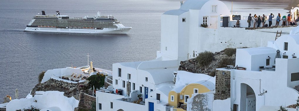 Für Kreuzfahrtpassagiere fallen ab diesem Jahr Eintrittsgebühren für sämtliche griechische Inseln an. - © Philipp Laage/dpa-tmn