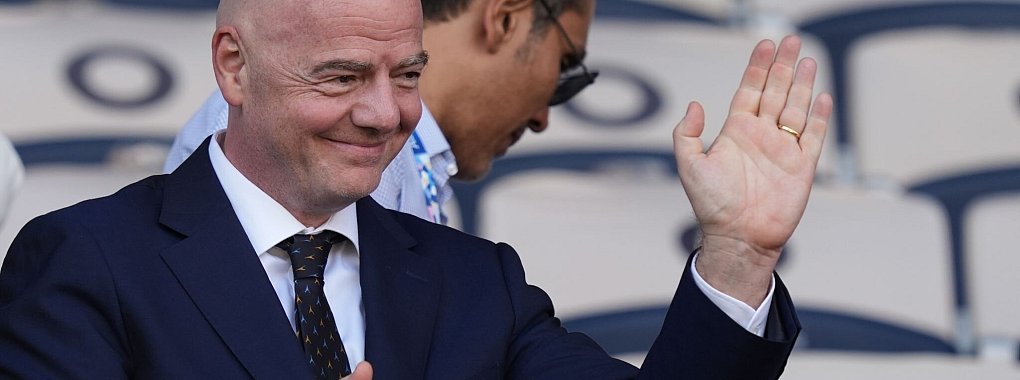FIFA-Pr&auml;sident Gianni Infantino reagiert auf Neuer-R&uuml;cktritt aus der der Nationalmannschaft. - &copy; Marcus Brandt/dpa