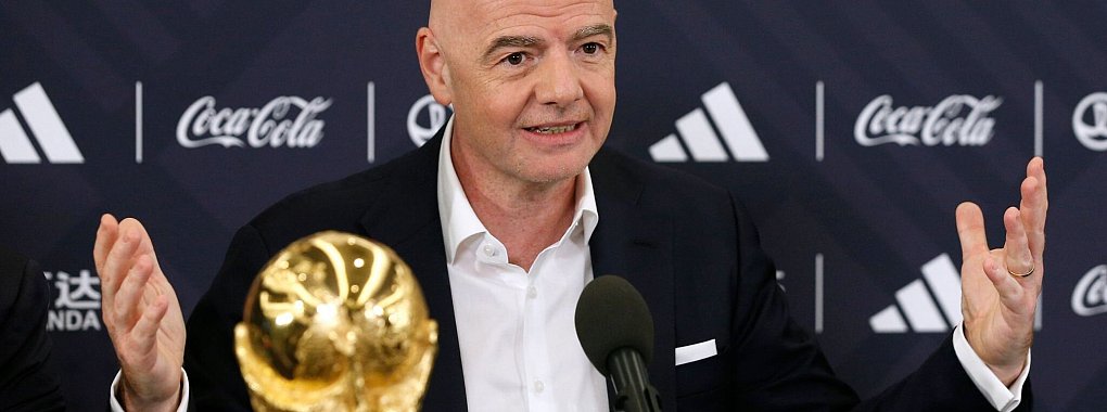 FIFA-Pr&auml;sident Gianni Infantino. - &copy; Noah K. Murray/AP/dpa/Archivbild