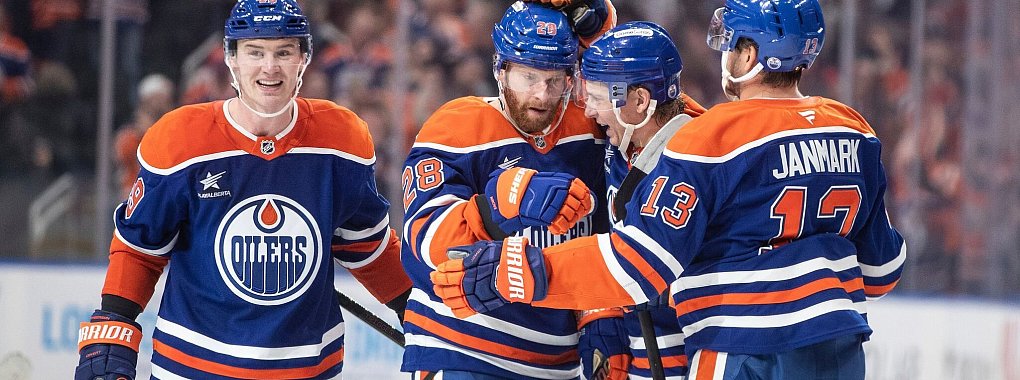 Fünf Tore reichten nicht für einen entspannten Abend - die Oilers mussten bis zum Ende zittern. - © JASON FRANSON/The Canadian Press/AP/dpa