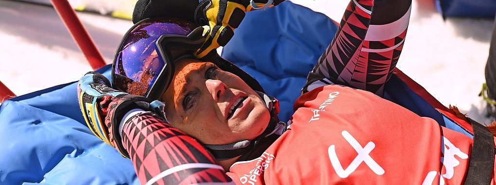Nach ihrer schweren Verletzung postet Federica Brignone ein spektakuläres Foto auf Instagram. - © Elvis Piazzi/AP/dpa