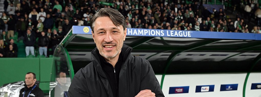 Niko Kovac durfte sich über seinen ersten Sieg als BVB-Trainer freuen - © Federico Gambarini/dpa