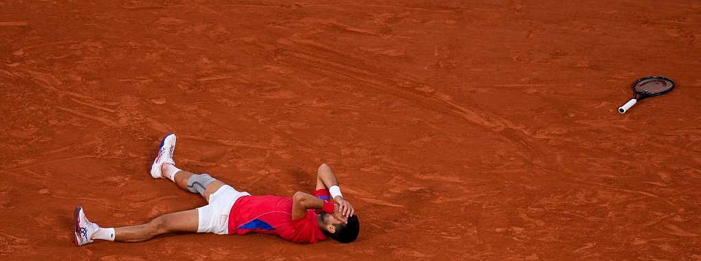 Zum ersten Mal im Olympia-Finale zu stehen, ist f&uuml;r Tennisstar Novak Djokovic eine gro&szlig;e Sache. - &copy; Manu Fernandez/AP