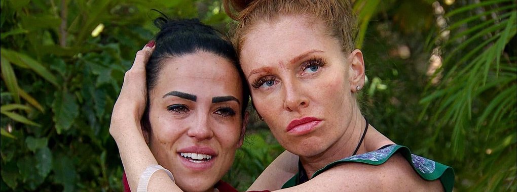 Elena Miras und Georgina Fleur mussten an Tag 14 in die Dschungelprüfung. - © --/RTL+/dpa