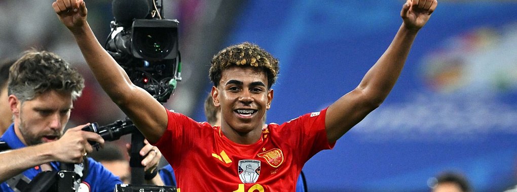 Am Samstag konne Yamal schon feiern. Gibt es am Sonntag den n&auml;chsten Grund daf&uuml;r? - &copy; Peter Kneffel/dpa