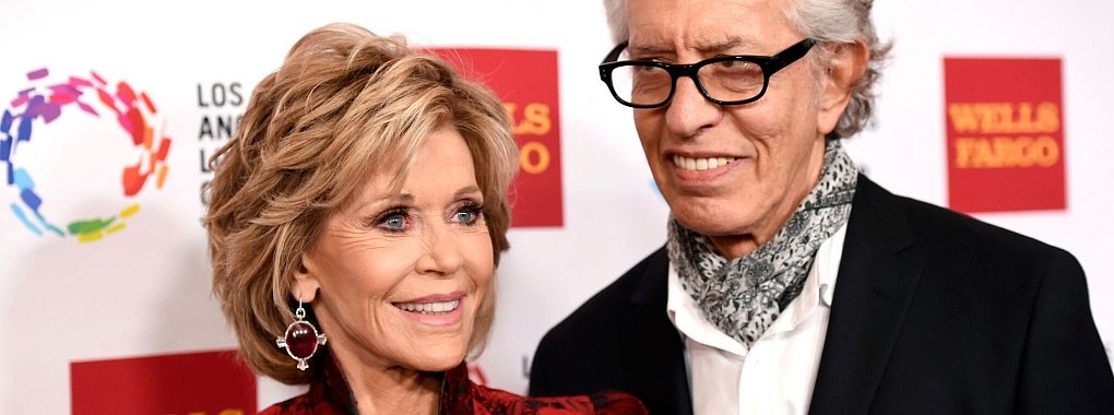 Richard Perry mit Ex-Partnerin Jane Fonda. (Archivbild) - © Chris Pizzello/Invision via AP/dpa