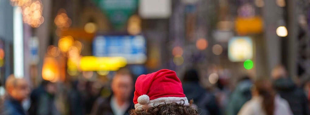 Viele Menschen reisen zu Weihnachten mit Bahn oder Bus, um die Feiertage mit ihren Liebsten zu verbringen. - © Andreas Arnold/dpa/dpa-tmn