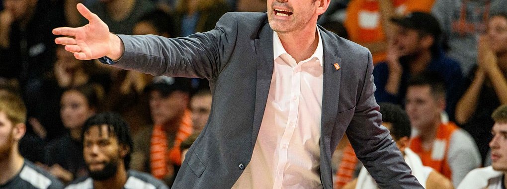 Der Ulmer Headcoach Ty Harrelson spielt zum Eurocup-Auftakt mit seinem Team bei Trefl Sopot. - © Uwe Koch/Eibner-Pressefoto/dpa