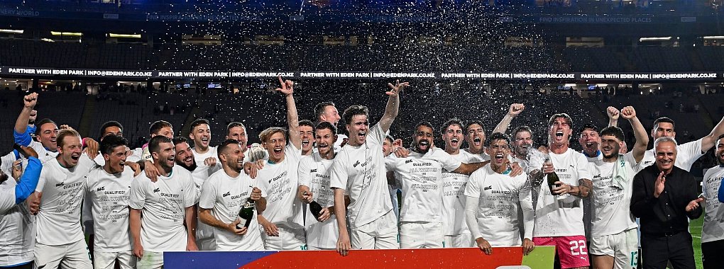 Das 3:0 über Neukaledonien beschert Neuseeland ein WM-Ticket für 2026. - © Andrew Cornaga/AAP/dpa