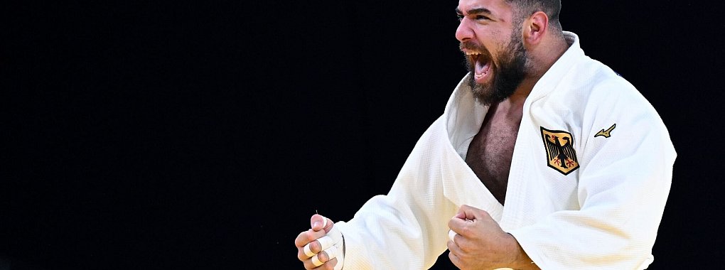 Erik Abramov holte bei der Judo-EM in Montenegro Bronze. - © Marijan Murat/dpa