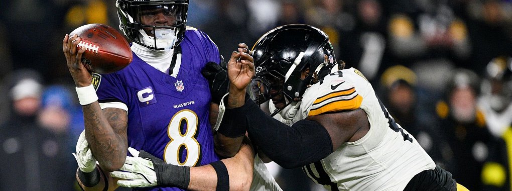 Lamar Jackson und die Baltimore Ravens waren eine Nummer zu groß für die Pittsburgh Steelers. - © Nick Wass/AP/dpa