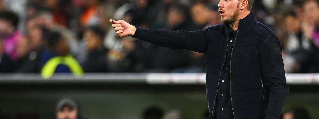Jetzt geht es für Bundestrainer Nagelsmann noch um den Gruppensieg in der Nations League. - © Tom Weller/dpa