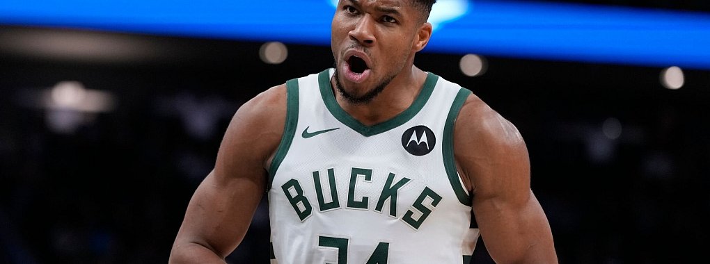 31 Punkte auf dem Weg zum Sieg: Giannis Antetokounmpo von den Milwaukee Bucks. - © Morry Gash/AP/dpa