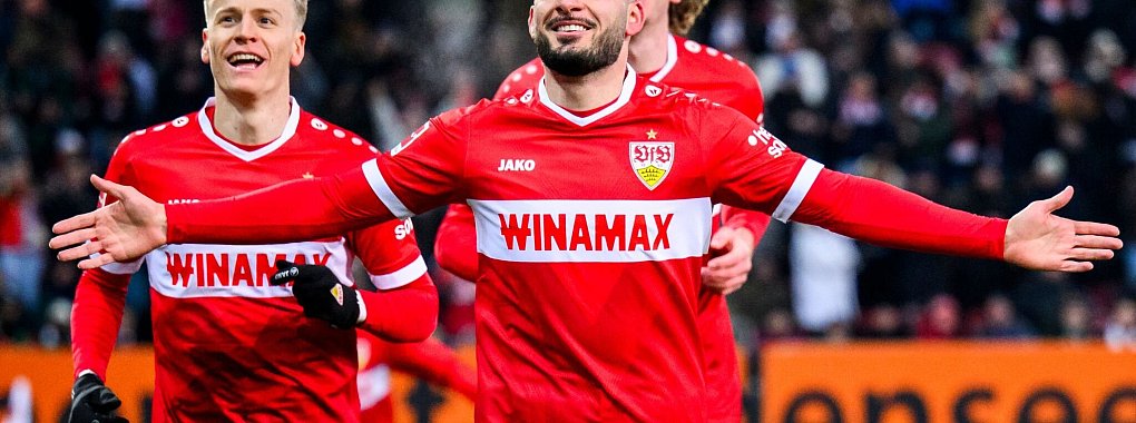 Deniz Undav trifft bei seinem Comeback für den VfB. - © Tom Weller/dpa