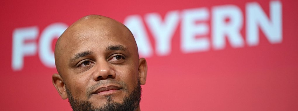 Bayern-Trainer Vincent Kompany bei seiner Vorstellung in M&uuml;nchen. - &copy; Sven Hoppe/dpa
