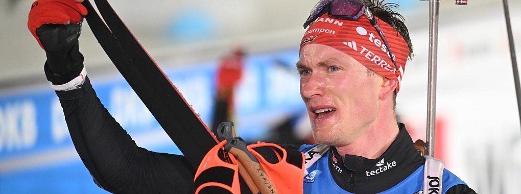 Benedikt Doll aus Deutschland nach dem Rennen. - &copy; Hendrik Schmidt/dpa