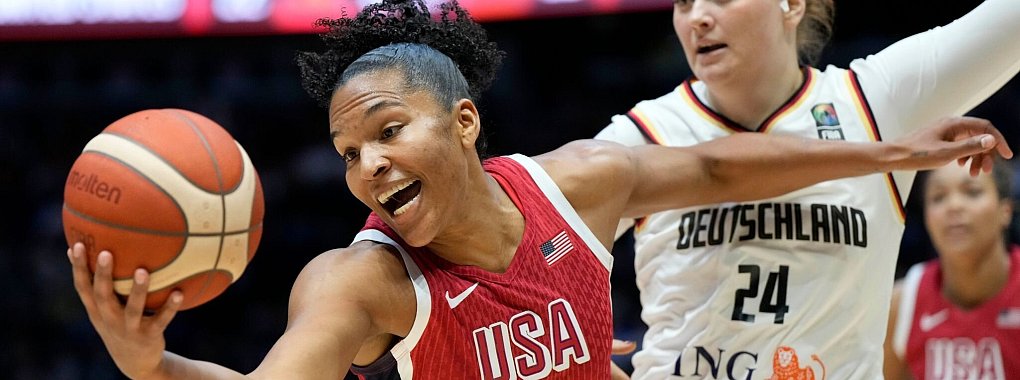 Alyssa Thomas und die US-Frauen sind Topfavorit auf Gold. - &copy; Alastair Grant/AP