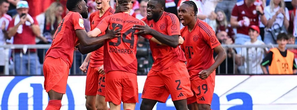 Im letzten Heimspiel der Saison feierte Bayern M&uuml;nchen einen Sieg gegen harmlose Wolfsburger. - &copy; Lukas Barth/dpa