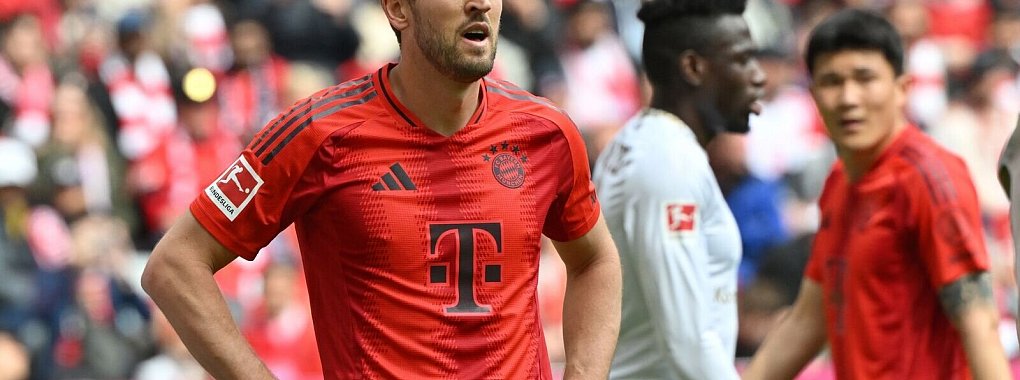 Harry Kane sah gegen Mainz die Gelbe Karte und muss nun in Leipzig zuschauen. - © Peter Kneffel/dpa
