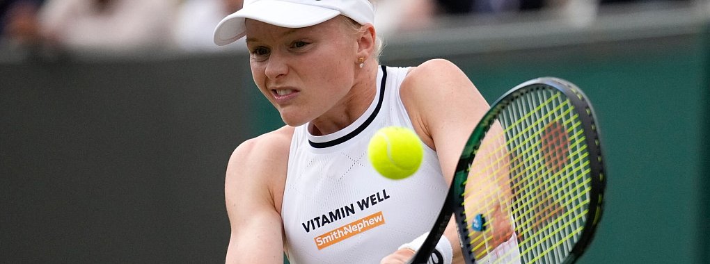 Zeigt Reue: Tennisspielerin Harriet Dart. - © Mosa'ab Elshamy/AP
