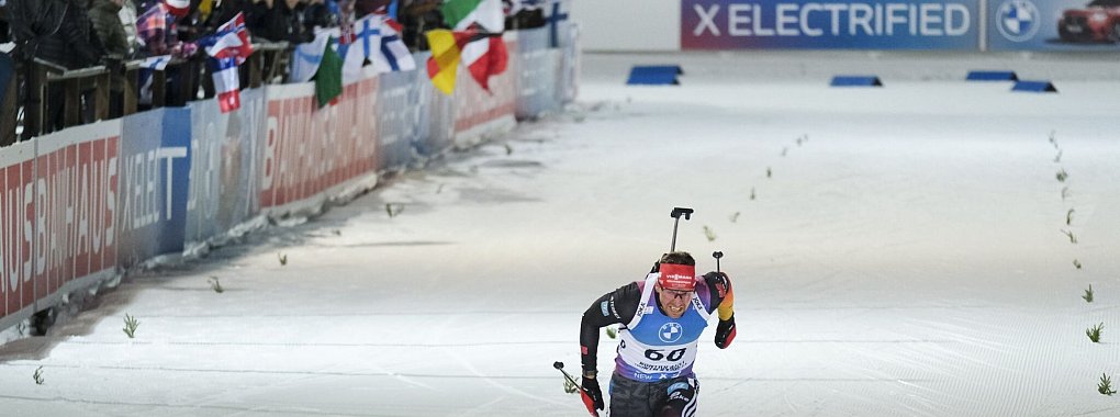 Philipp Nawrath ist wieder bester Deutscher im Sprint. - © Minna Raitavuo/Lehtikuva/dpa