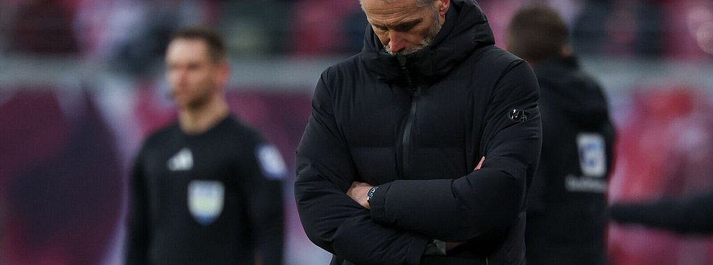 Trainer Marco Rose kämpft weiter um seinen Job. - © Jan Woitas/dpa