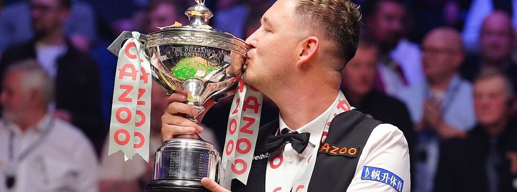 Eroberte in Sheffield den Snooker-Thron: Kyren Wilson. - &copy; Mike Egerton/PA Wire/dpa