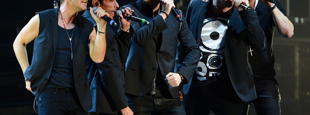 New Kids On The Block 2014 in der Frankfurter Jahrhunderthalle. - &copy; Arne Dedert/dpa