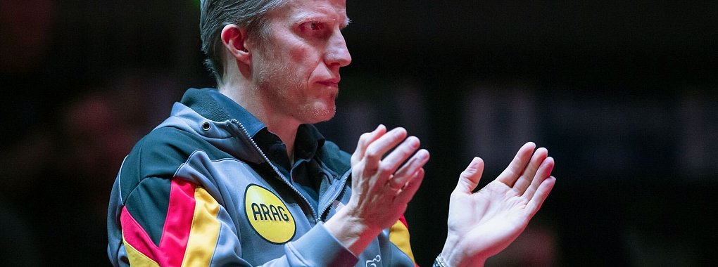 Tischtennis-Bundestrainer J&ouml;rg Ro&szlig;kopf will mit dem deutschen Team China besiegen. - &copy; Swen Pf&ouml;rtner/dpa
