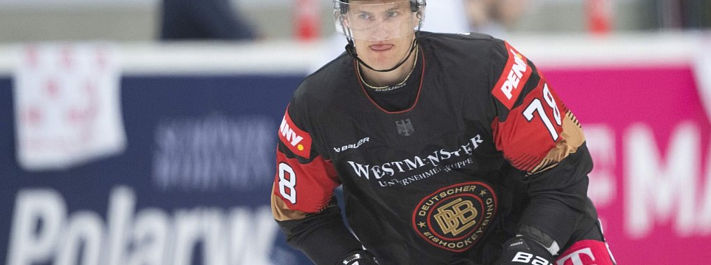 Nico Sturm ist einer der wichtigsten Nationalspieler - sein Wechsel in der NHL kostet ihn absehbar die WM-Teilnahme. - © Sebastian Kahnert/dpa