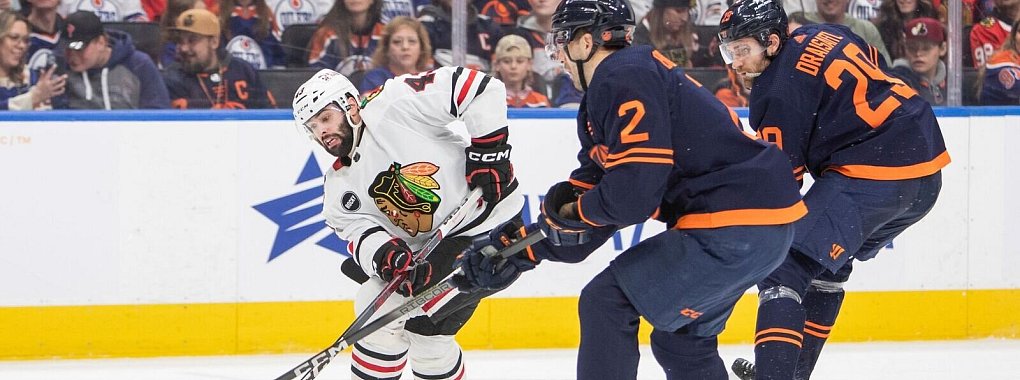 Leon Draisaitl (r) und die Edmonton Oilers bauen ihre Siegesserie in der NHL weiter aus. - © Amber Bracken/The Canadian Press/AP/dpa