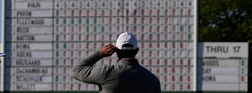 Golf-Superstar Tiger Woods hat beim Masters in Augusta erneut einen Rekord aufgestellt. - &copy; George Walker IV/AP/dpa