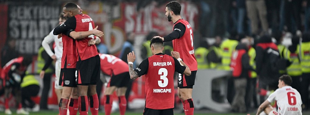 Bayer Leverkusen musste im DFB-Pokal gegen den rheinischen Rivalen aus Köln leiden - © Federico Gambarini/dpa