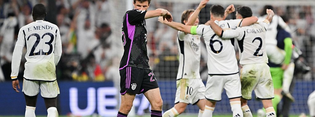 Der FC Bayern M&uuml;nchen ist im Champions-League-Halbfinale gegen Real Madrid ausgeschieden. - &copy; Peter Kneffel/dpa