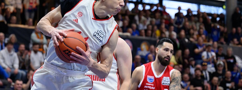 Bayern und Vladimir Lucic setzen sich gegen den MBC durch. - © Hendrik Schmidt/dpa