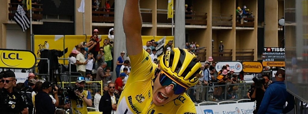 Auf Rekordjagd: Tadej Pogacar. - &copy; Stephane Mahe/Reuters Pool/AP