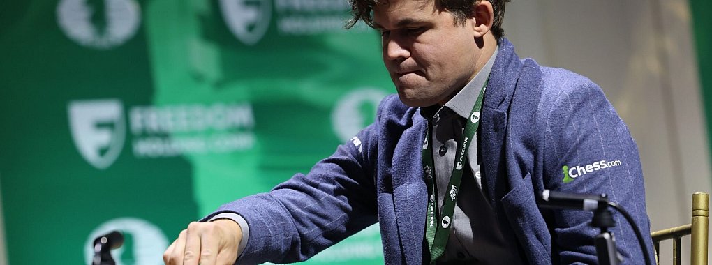 Titelverteidiger Magnus Carlsen hat den Rückzug vom Rückzug angekündigt. - © Seshadri Sukumar/ZUMA Press Wire/dpa