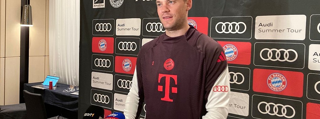 Klare Kapit&auml;ns-Worte in Seoul: Manuel Neuer. - &copy; Klaus Bergmann/dpa