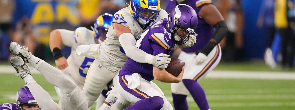 Die Vikings hatten einen perfekten Saisonstart - und haben nun bereits zwei Mal in Serie verloren. - © Mark J. Terrill/AP/dpa