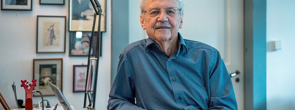 Paul Maar ist der Erfinder des Sams. (Archivfoto) - &copy; Daniel Vogl/dpa