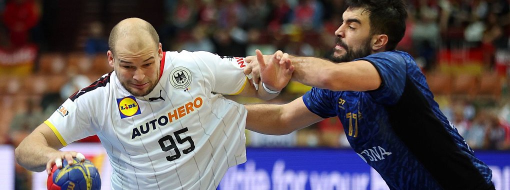 Paul Drux wird nach seinem Karriereende am Samstag feierlich vom Deutschen Handballbund verabschiedet. - © Jan Woitas/dpa