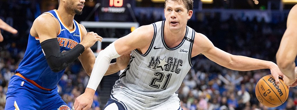 Moritz Wagner verpasst nach seinem Kreuzbandriss die Basketball-EM in diesem Jahr. - © Alan Youngblood/AP/dpa