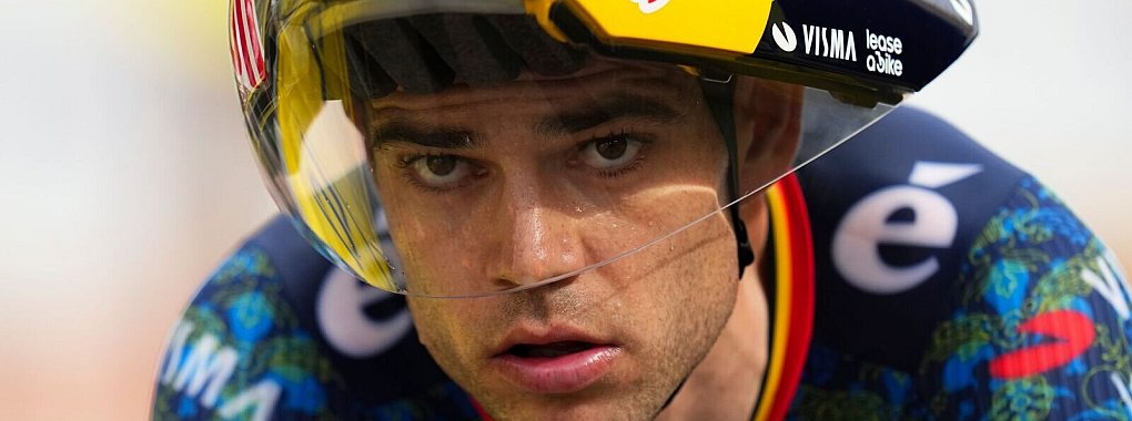 Der belgische Radstar Wout van Aert holt den nächsten Vuelta-Etappensieg. - © Daniel Cole/AP/dpa
