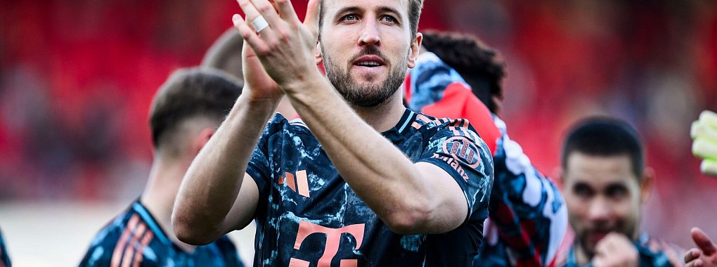 Darf wohl bald mit Schale jubeln: Harry Kane. - © Tom Weller/dpa