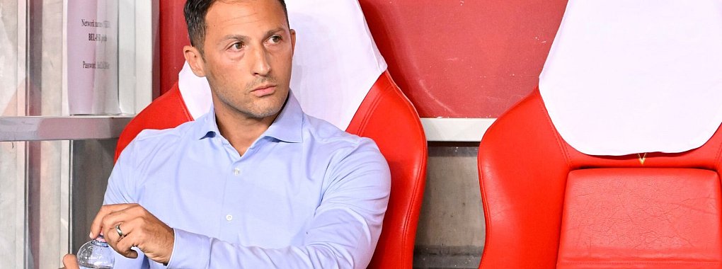 Die Anzeichen für ein Aus von Domenico Tedesco als Belgiens Fußball-Nationaltrainer verdichten sich Medienberichten zufolge. - © Denes Erdos/AP/dpa